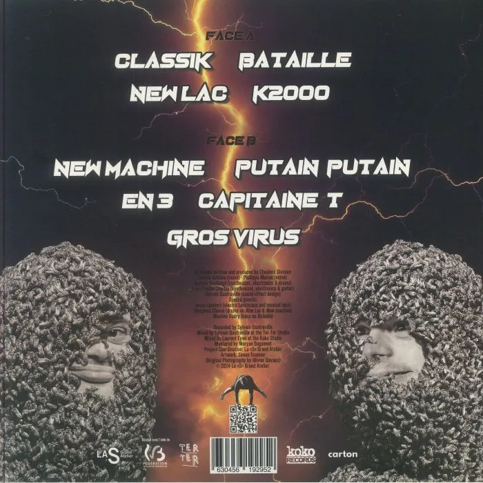 Back cover — CHOOLERS DIVISION — Foutracks