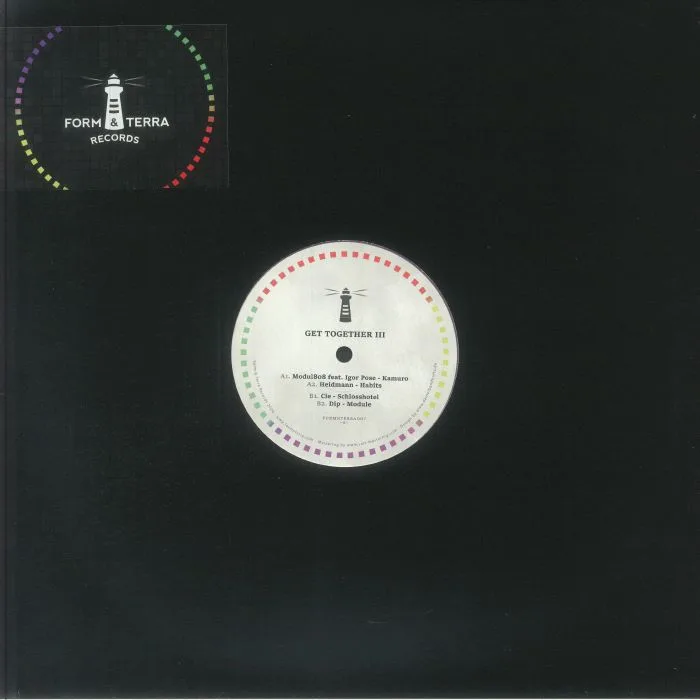 Front cover — MODUL808 feat IGOR POSE / HEIDMANN / CIE / DIP — Get Together III