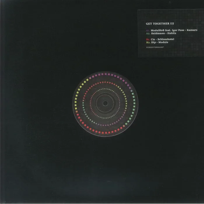 Back cover — MODUL808 feat IGOR POSE / HEIDMANN / CIE / DIP — Get Together III