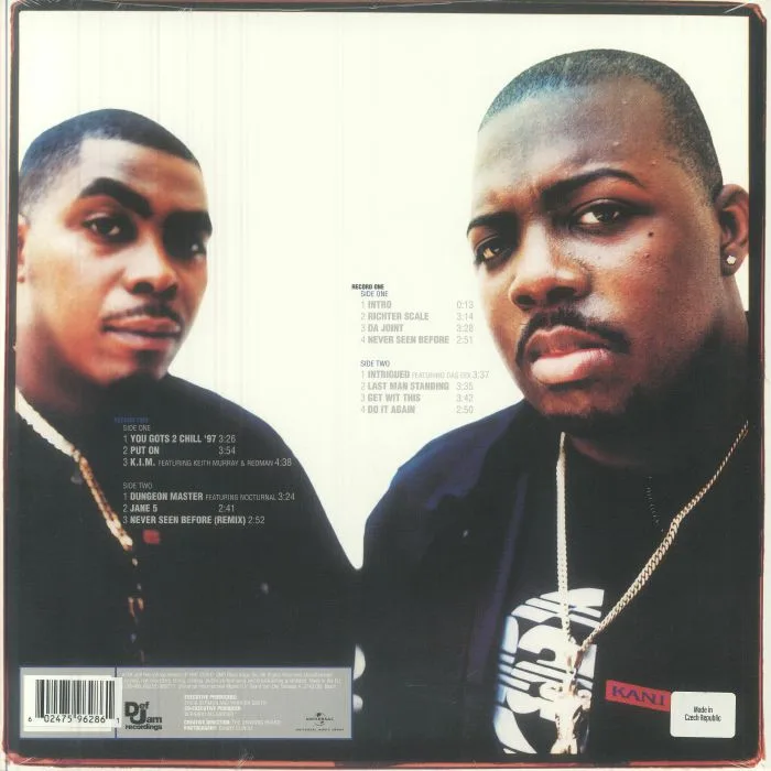 Back cover — EPMD — Back In Business (reissue)