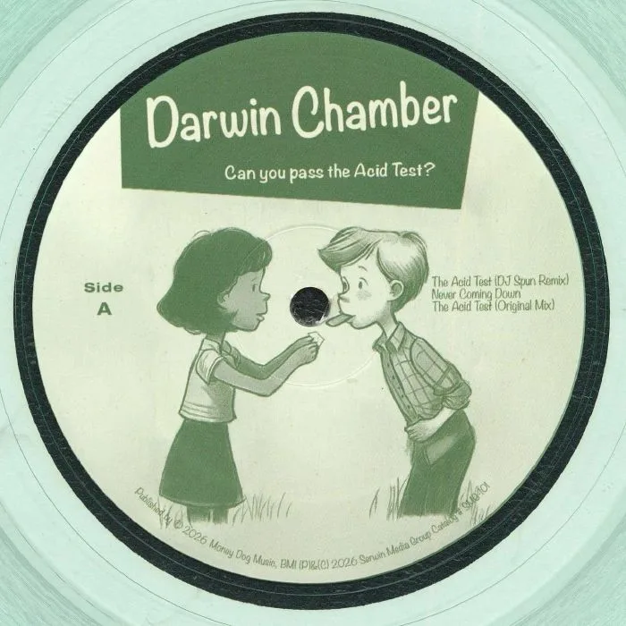 Лицевая сторона обложки — DARWIN CHAMBER — Can You Pass The Acid Test?