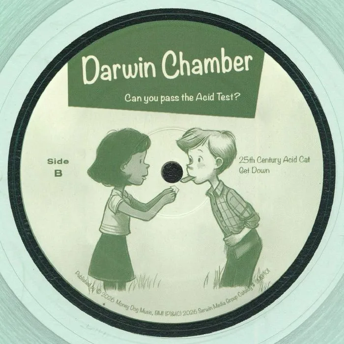 Обратная сторона обложки — DARWIN CHAMBER — Can You Pass The Acid Test?