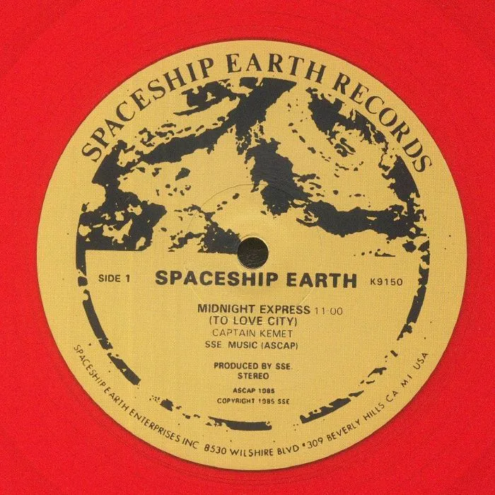 Front cover — SPACESHIP EARTH — Midnight Express To Love City