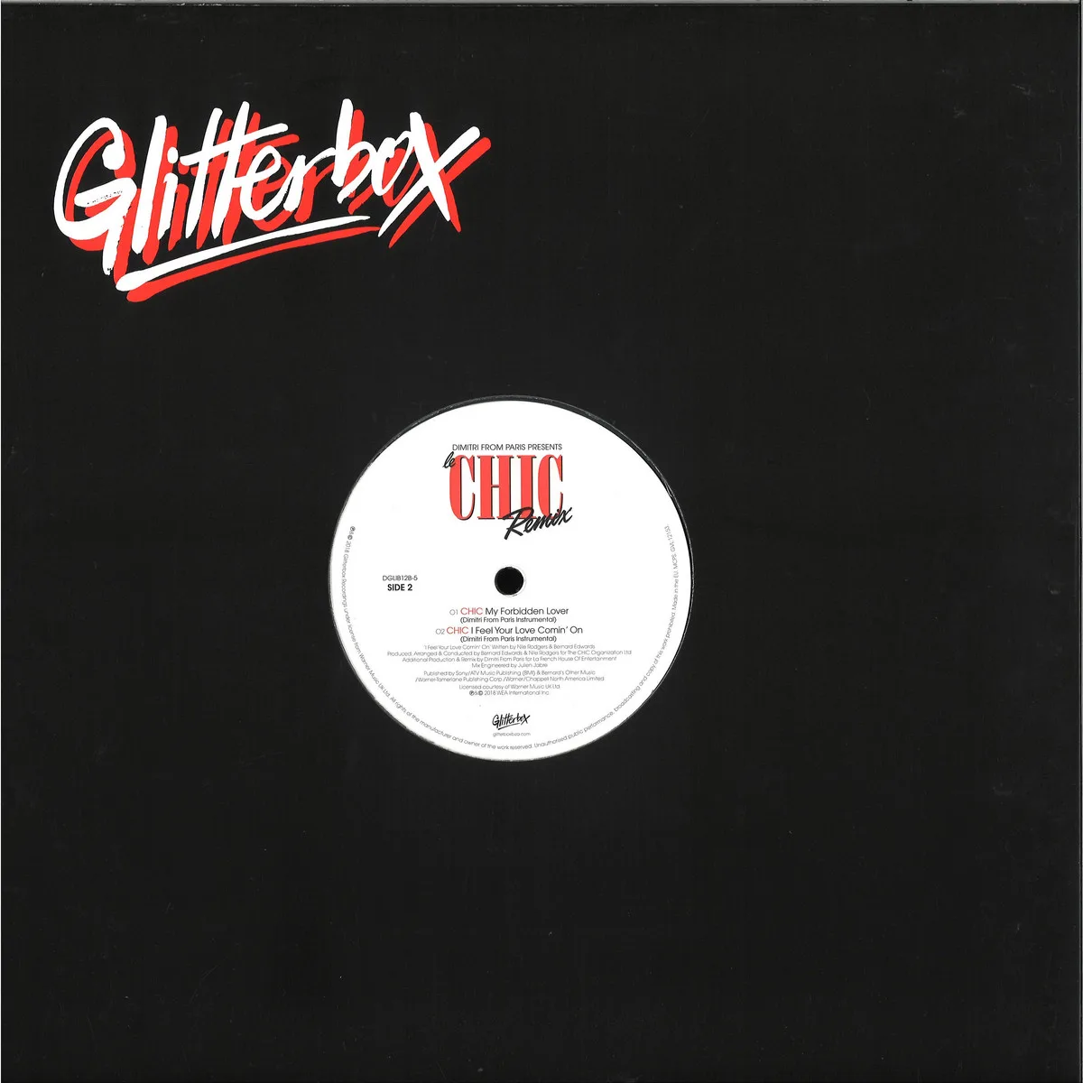 Chic — My Forbidden Lover/I Feel Your Love Comin' Down