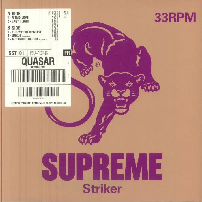 Front cover — QUASAR — Ritmo Love EP