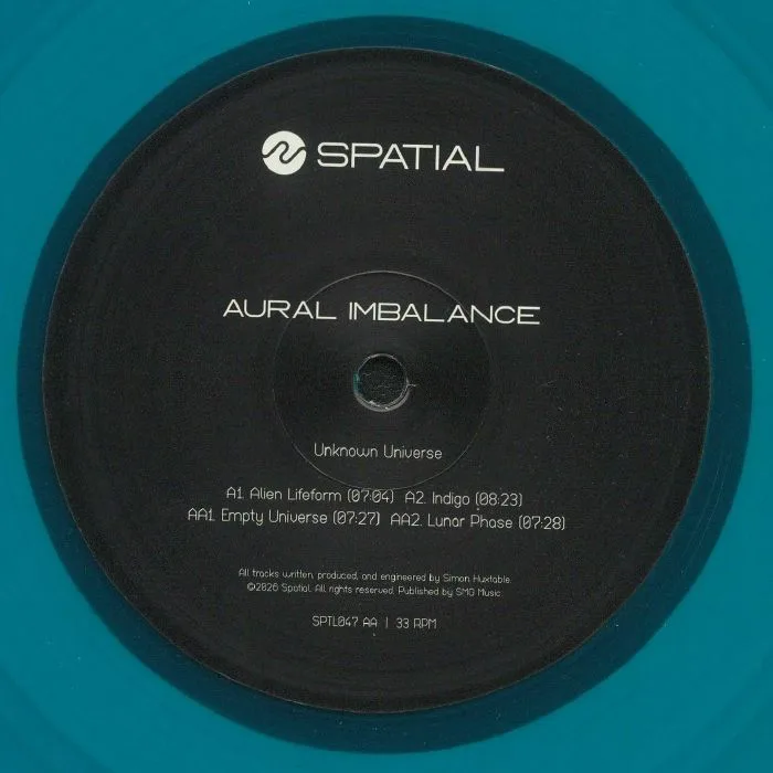 Back cover — AURAL IMBALANCE — Unknown Universe