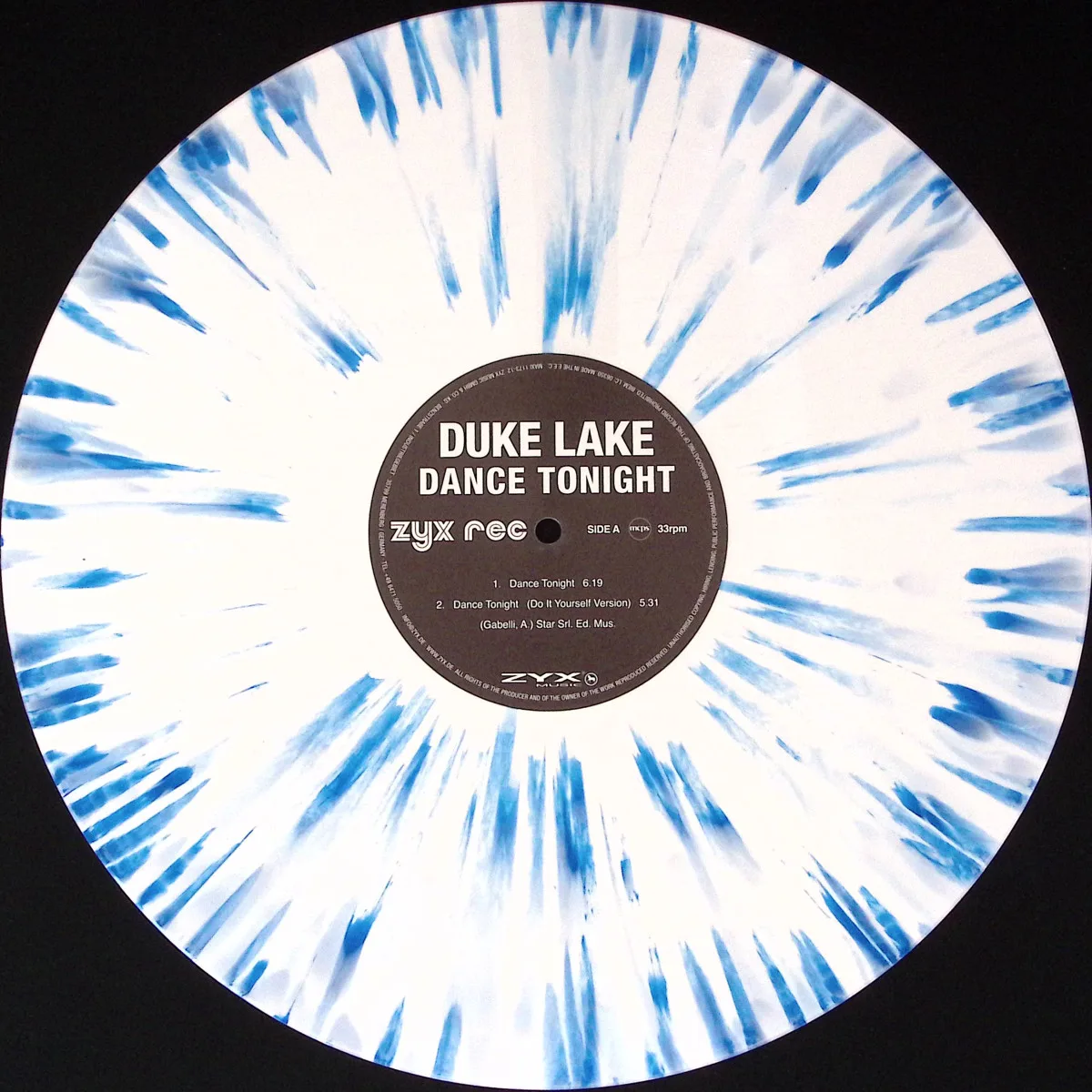DUKE LAKE — Dance Tonight