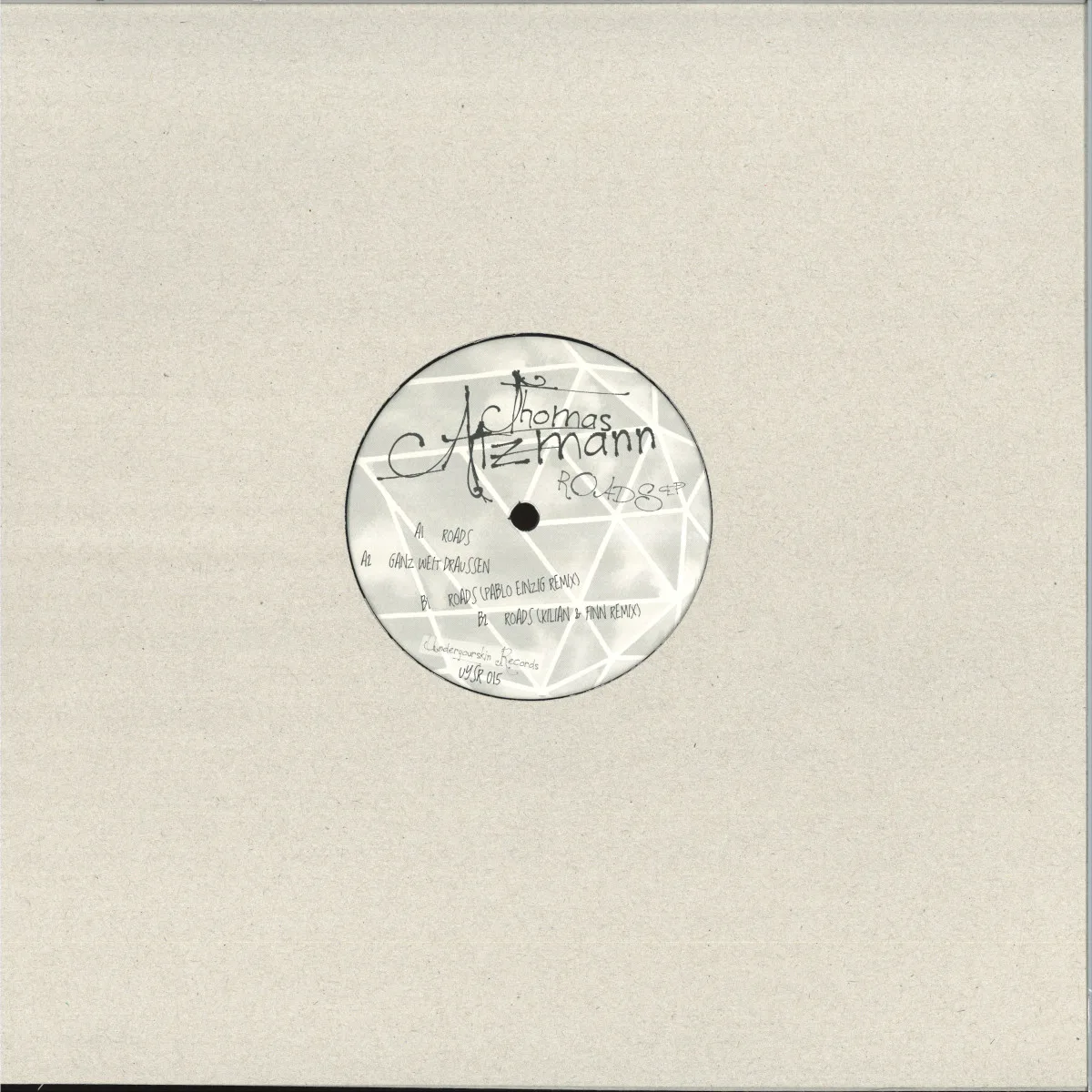 Back cover — Thomas Atzmann — Roads EP