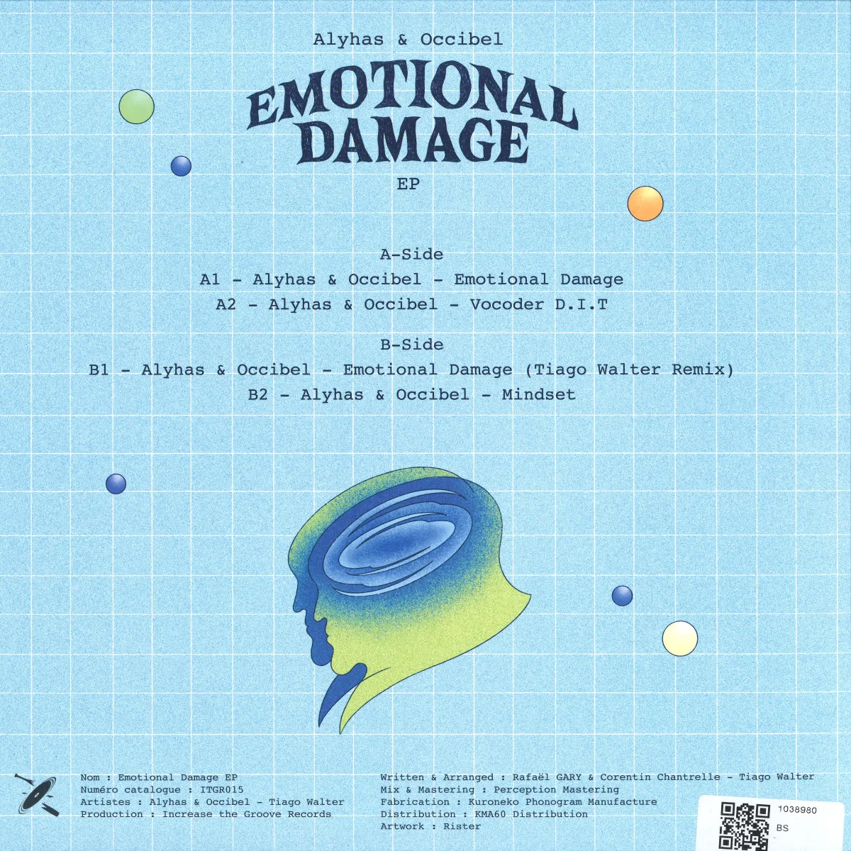 Обратная сторона обложки — Alyhas & Occibel — Emotional Damage