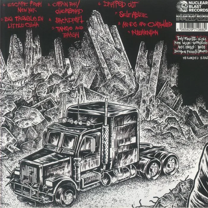 Back cover — MUNICIPAL WASTE — Tango & Thrash (Redux)