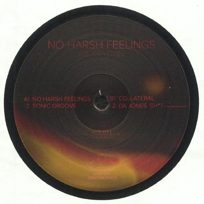 Лицевая сторона обложки — Alexis VOGEL — No Harsh Feelings