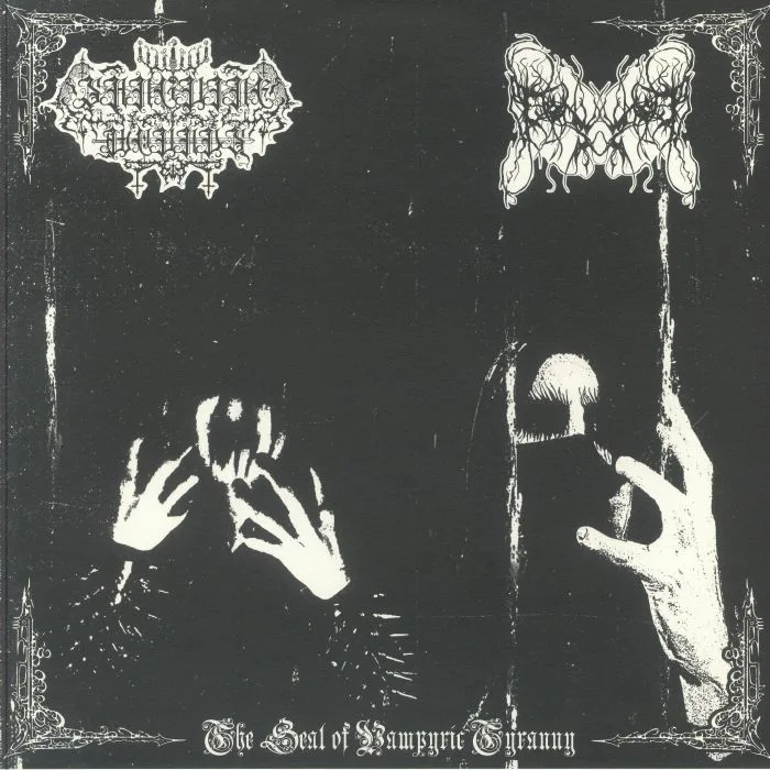 SANGUINE WOUNDS / DEVOURING FAMINE — The Seal Of Vampyric Tyranny