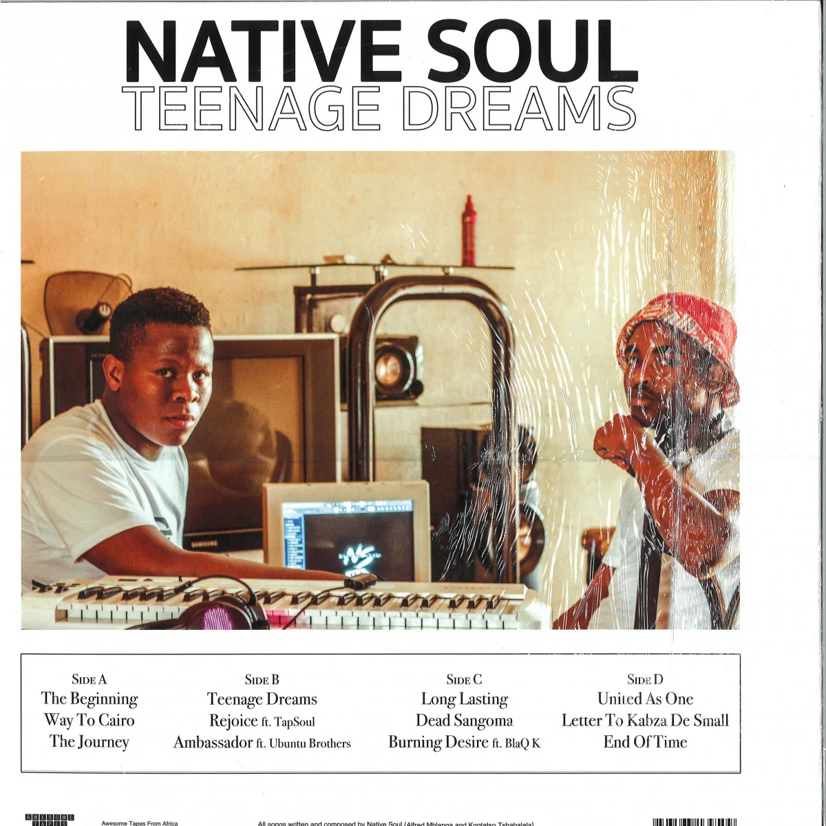 Обратная сторона обложки — Native Soul — TEENAGE DREAMS
