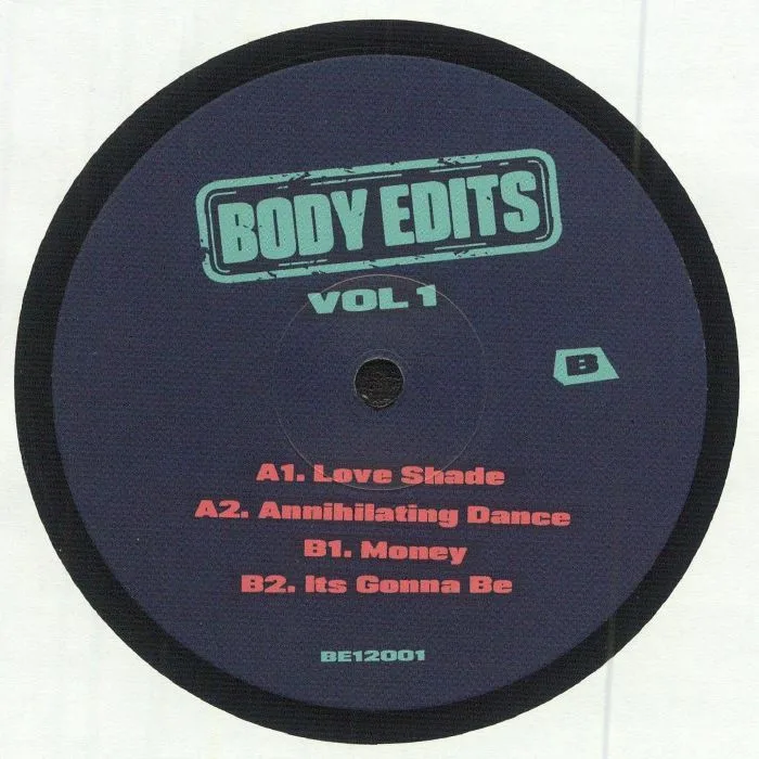 Обратная сторона обложки — BODY EDITS — Body Edits Vol 1