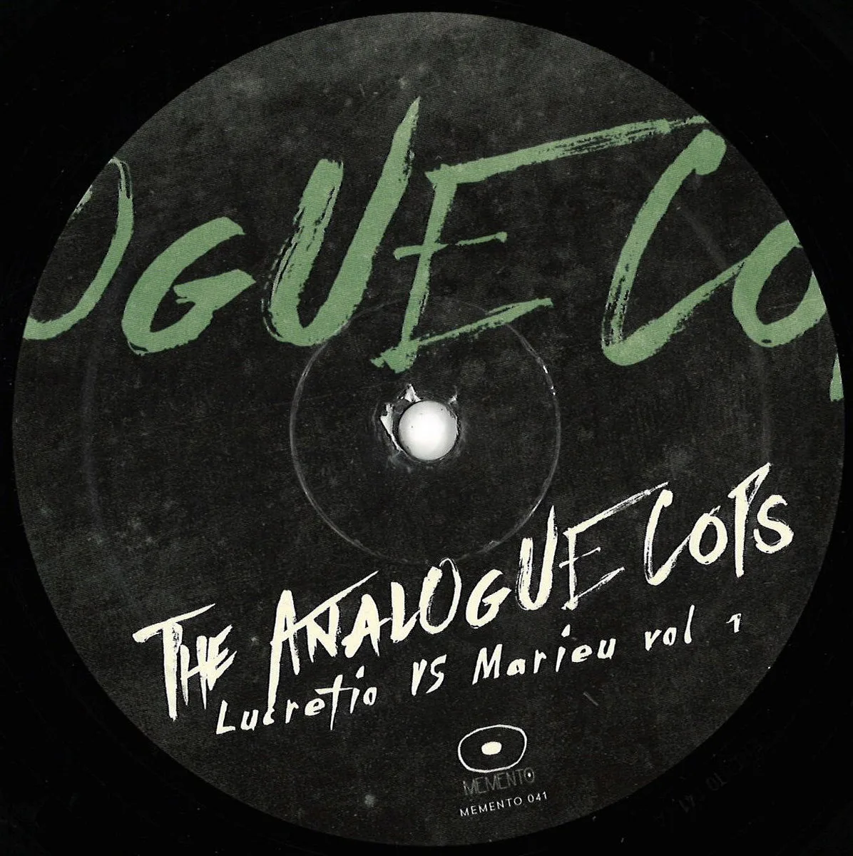 The Analogue Cops — Lucretio versus Marieu Vol1