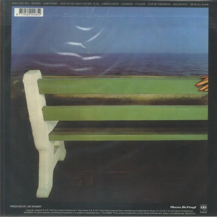 Back cover — Boz SCAGGS — Silk Degrees (50th Anniversary Edition)
