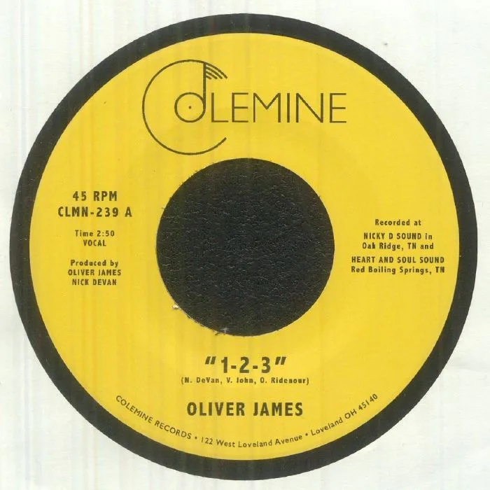 Oliver JAMES — 1 2 3