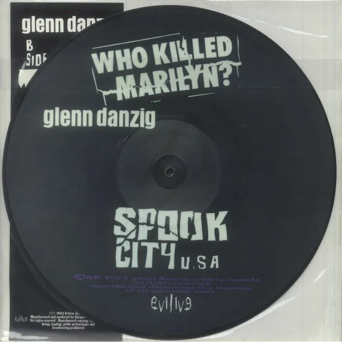 Back cover — GLENN DANZIG — Who Killed Marilyn? (reissue)