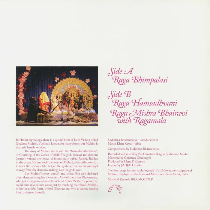 Back cover — Sudeshna BHATTACHARYA / MOSIN KHAN KAWA — Mohini