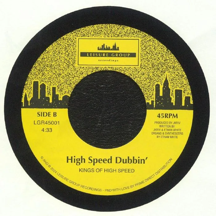 Back cover — KINGS OF HIGH SPEED — False Start Dub