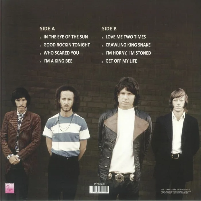 Back cover — The DOORS — In The Beginning