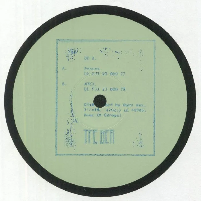 Front cover — DD 3 — Fences