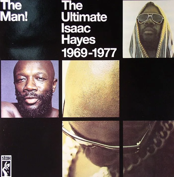 Лицевая сторона обложки — Isaac HAYES — The Man!: The Ultimate Isaac Hayes 1969-1977