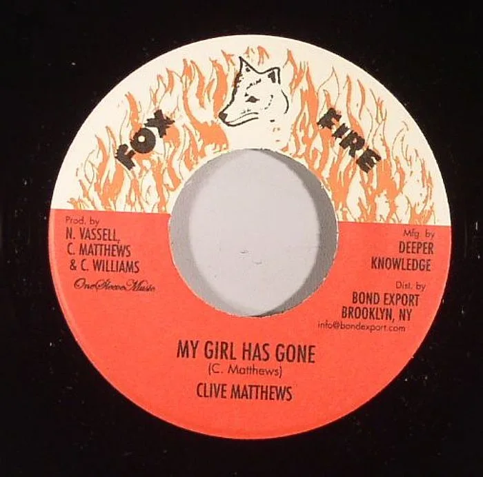 Clive MATTHEWS / NOW GENERATION BAND — My Girl Has Gone