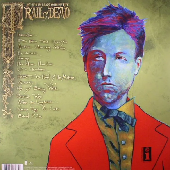 Back cover — AND YOU WILL KNOW US BY THE TRAIL OF DEAD — Source Tags & Codes (reissue)