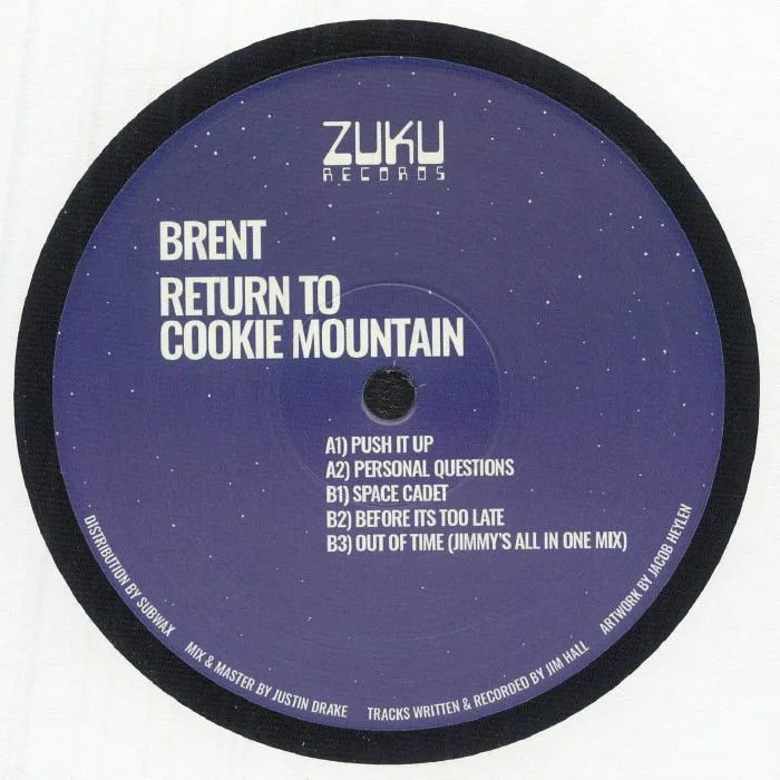 Back cover — BRENT — Return To Cookie Mountain