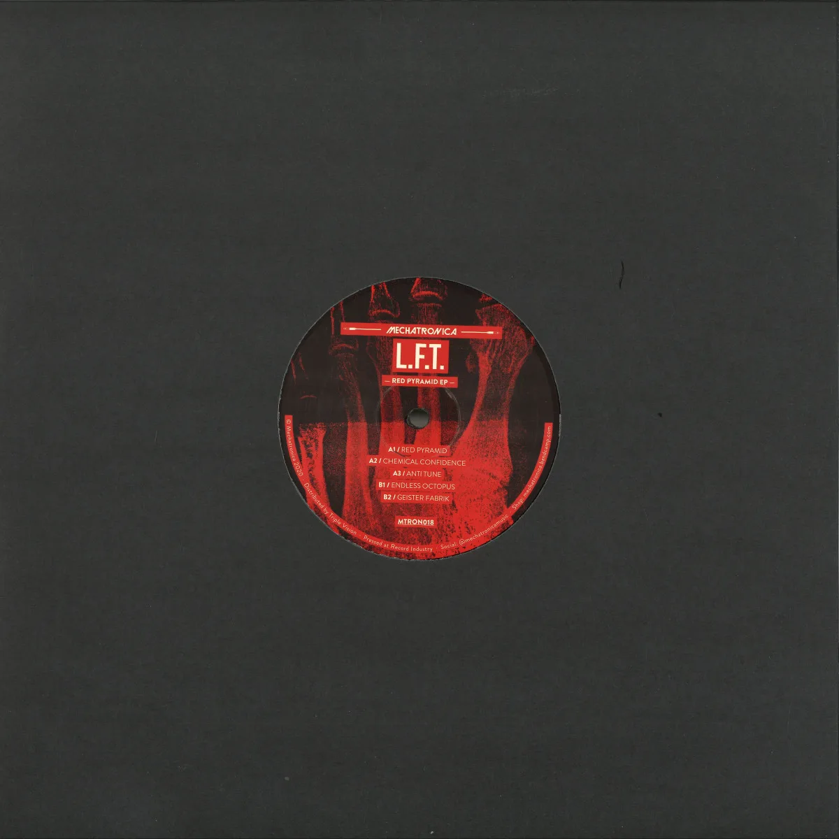 Back cover — L.f.t. — Red Pyramid EP