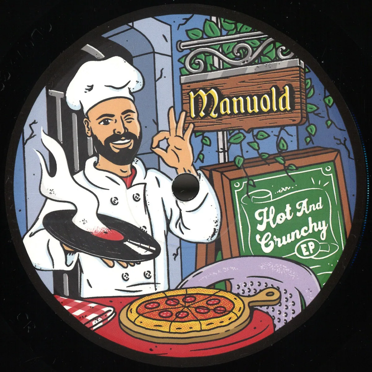 Front cover — Manuold — Hot & Crunchy