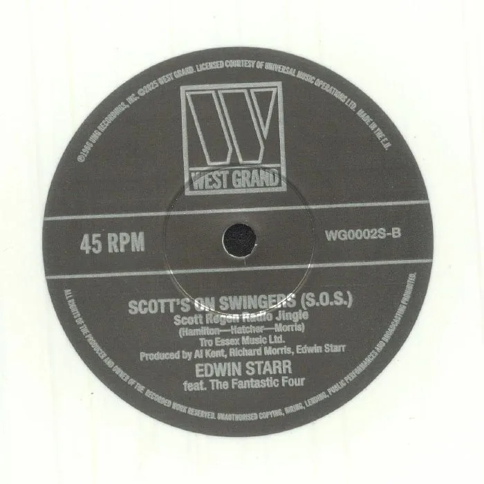 Back cover — Edwin STARR — Real Humdinger