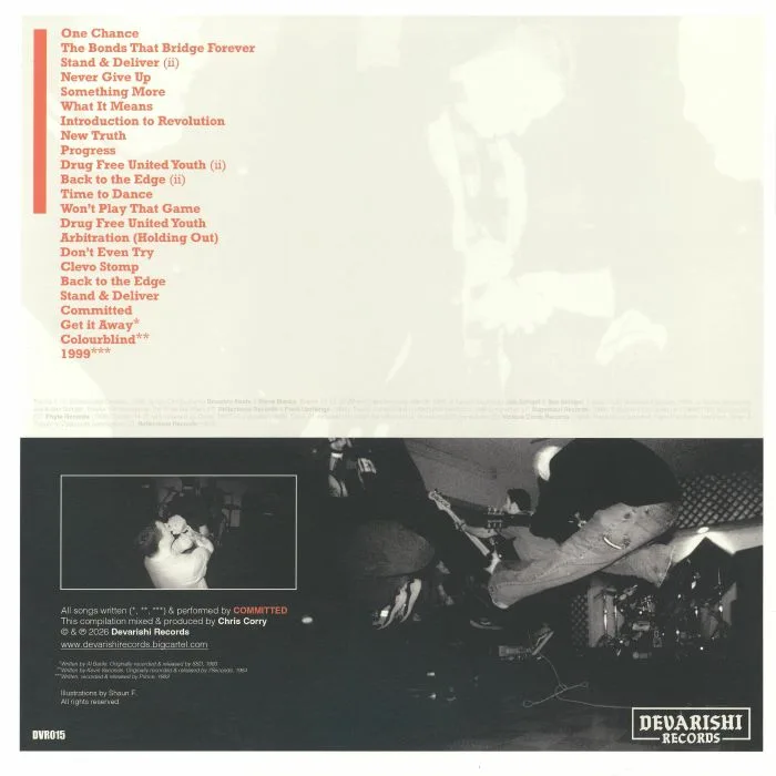 Обратная сторона обложки — COMMITTED — The Definitive Collection: 1998-1999