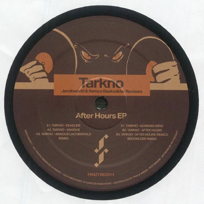 Лицевая сторона обложки — TARKNO — After Hours EP