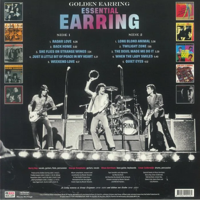Back cover — GOLDEN EARRING — Essential Earring