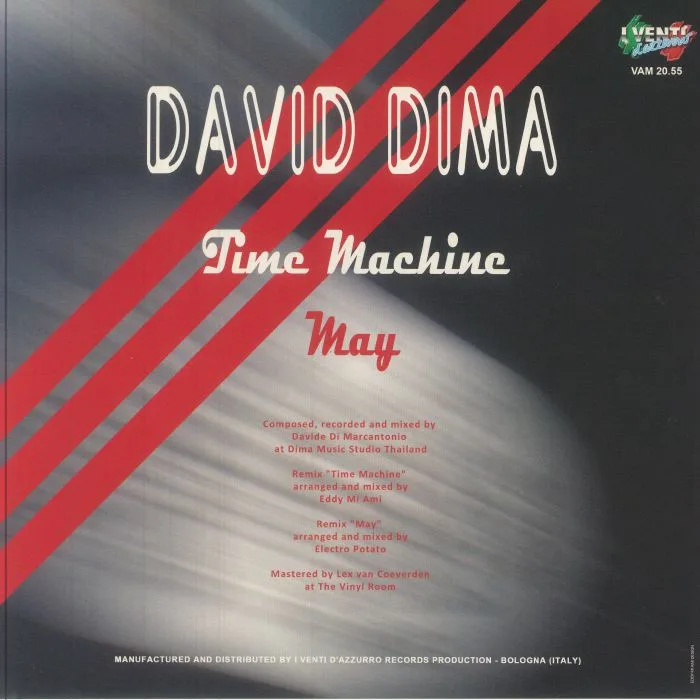 Обратная сторона обложки — David DIMA — Time Machine