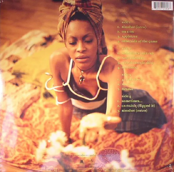 Back cover — Erykah BADU — Baduizm (reissue)