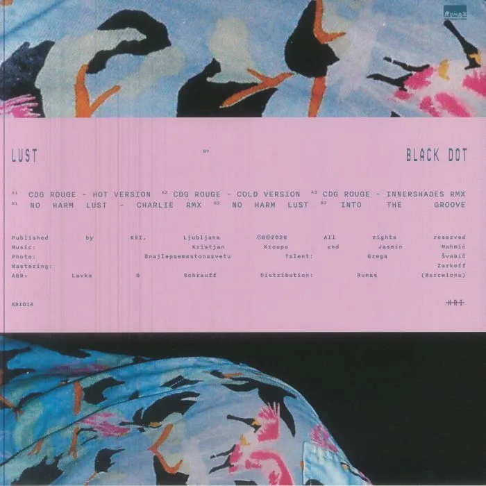 Обратная сторона обложки — BLACK DOT — Lust