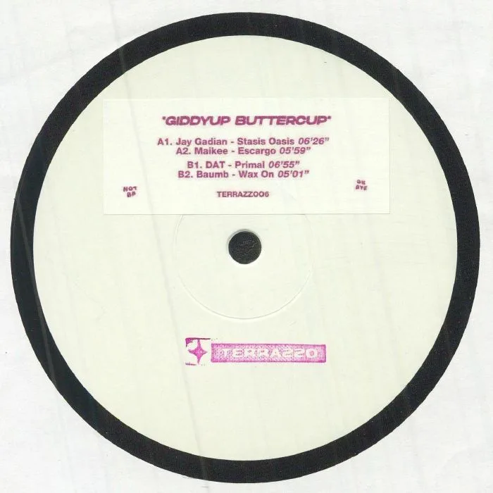 Front cover — Jay GADIAN / MAIKEE / DAT / BAUMB — Giddyup Buttercup