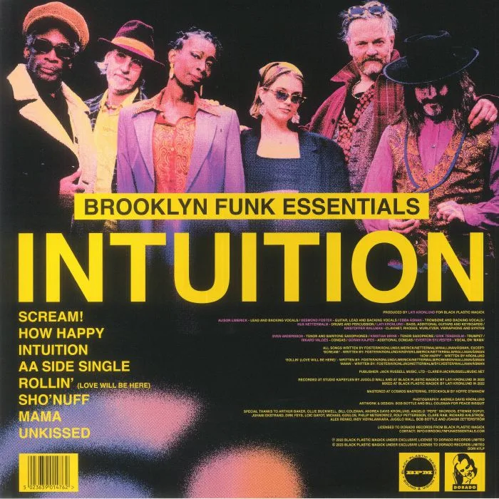 Обратная сторона обложки — BROOKLYN FUNK ESSENTIALS — Intuition