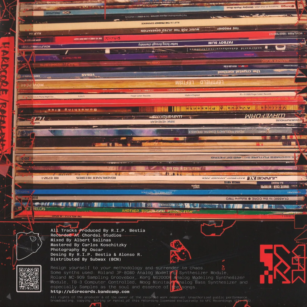 Back cover — R.i.p. Bestia — UFC03