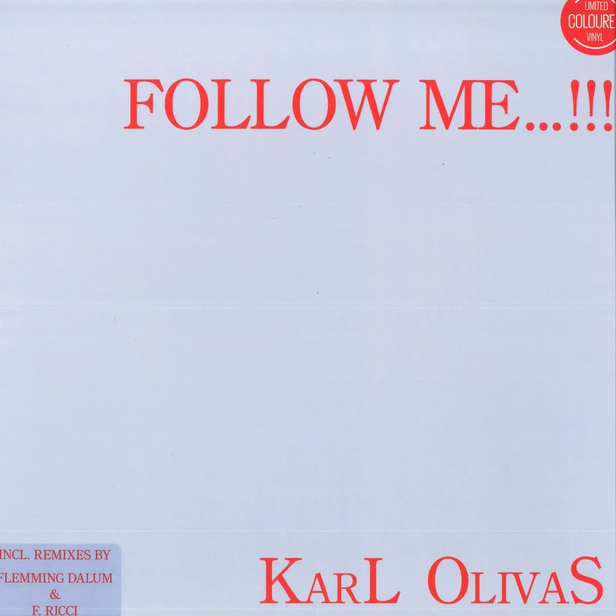 Обратная сторона обложки — Karl Olivas — Follow Me...!!!