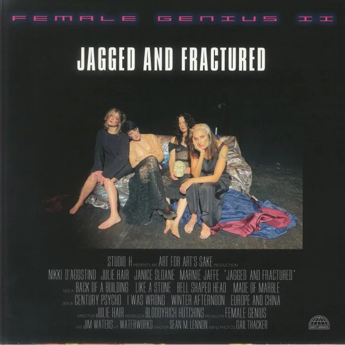 Back cover — FEMALE GENIUS — Jagged & Fractured