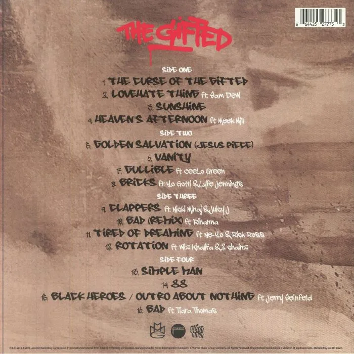 Back cover — WALE — The Gifted