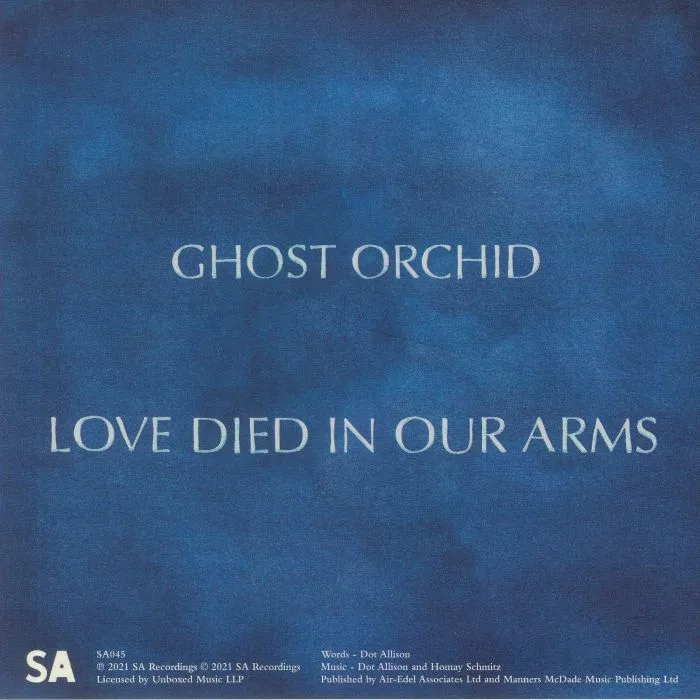 Обратная сторона обложки — Dot ALLISON — Ghost Orchid