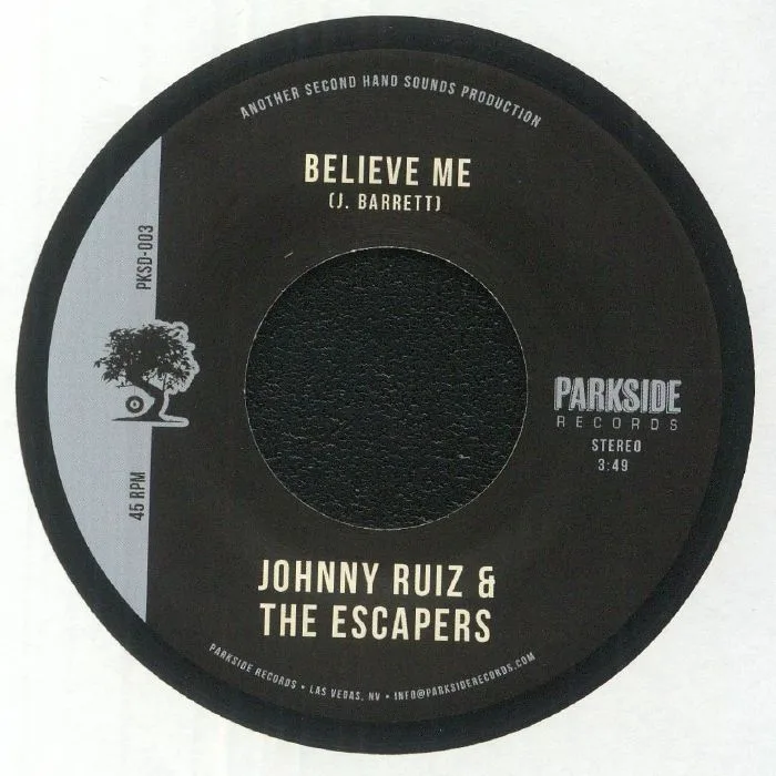 Back cover — Johnny RUIZ & THE ESCAPERS — Oralia