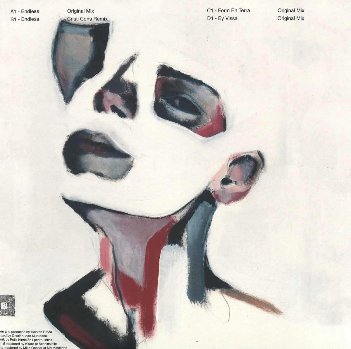 Back cover — Lumieux — Audio Island EP 2x12"