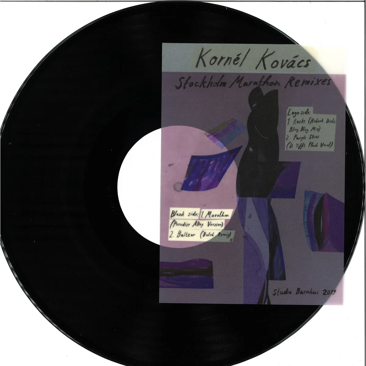 Back cover — Kornél Kovács — Stockholm Marathon Remixes