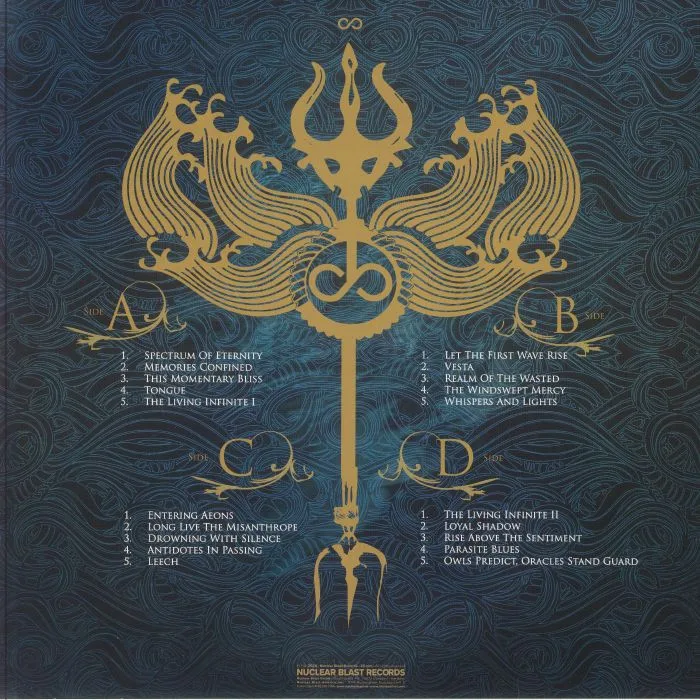 Back cover — SOILWORK — The Living Infinite